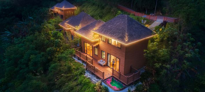 Hongshuihe Palm Island Homestay Hotels in Luodian