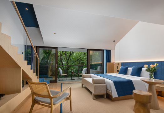 톈무후위수이온천·썬 호텔 로비