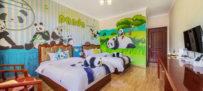 Bifeng Renjia Panda B&B โรงแรมในหย่าอัน