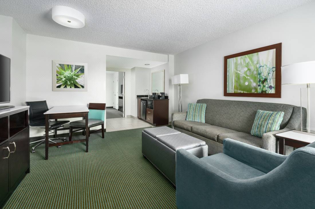 Embassy Suites Orlando - Lake Buena Vista Resort bedroom suite