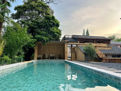 安吉黃檀樹夏民宿 安吉荷花山漂流サービスステーション周辺のホテル