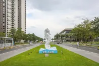 惠州小徑灣藍海熙岸輕奢海景公寓 華潤小徑灣沙灘附近的飯店