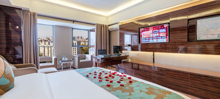 Jinshi Kaiyuan Holiday Hotel (Ningxia Jinfeng Wanda) Hoteles en Yinchuan