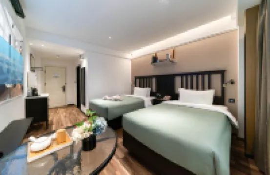 Ginza Jingsu (Zibo People's Park Badaju Branch) Hotels near Zibo People's Park