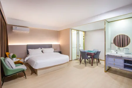 Mechar Hotel (Zhangjiagang Yangshe Old Street) Отели рядом с достопримечательностью «Спортивный зал Чжанцзяцзян-Ган»