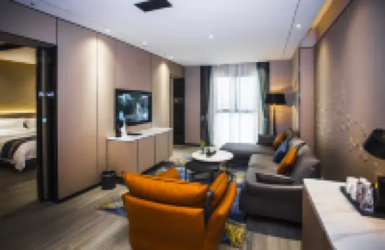 青舍印象酒店（眉山東站店） 鄰近眉山東站的酒店