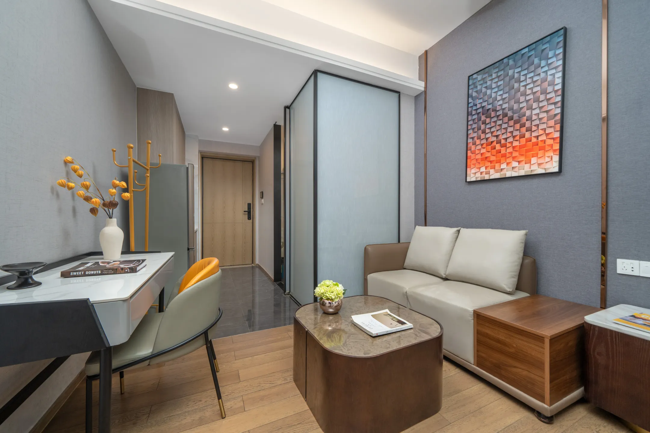 Boshixi City View Audio-Visual Apartment, Chengdu Kamar Photos