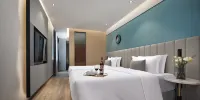 Meiyang Luxury Hotel Changsha high-speed railway south station shop - 豪华室（2张床）（允许宠物）