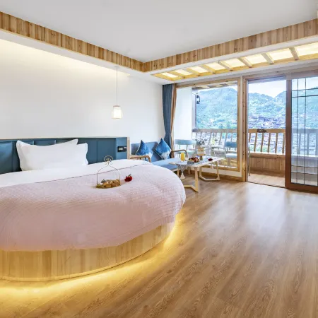 Tianhe Yixin·Qianyunshan Township Observation Deck High-altitude Panorama Mountain House