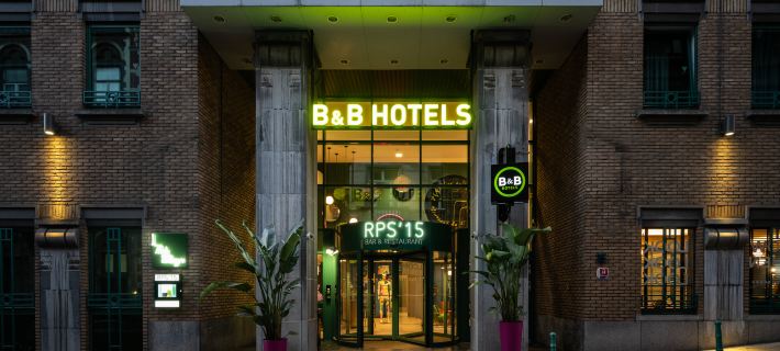 B&B Hotel Brussels Centre Louise Hotéis em Bruxelas