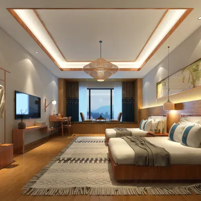 Yuting Boutique Hotel (Zhangjiajie Tourism Commercial Pedestrian Street) Hotels near Zhangjiajie Martyrs Cemetery