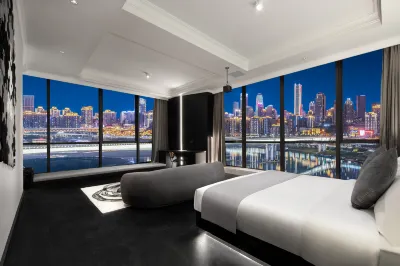 Youshe S River View Hotel (Chongqing Jiangbeizui Liujia Wharf) Hotel dekat Chongqing North Railway Station