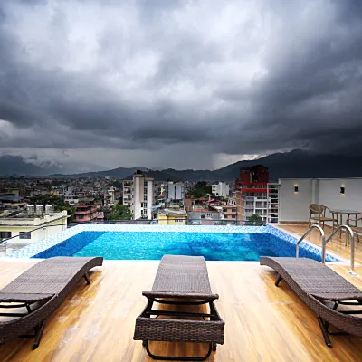 Divine Kathmandu Hotel Отели рядом с достопримечательностью «Храм Дегуталею»