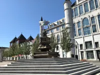 楓驛輕奢民宿（哈爾濱世界歡樂城店） 哈爾濱華德學院附近的飯店