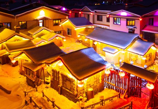 雪乡最东北客栈二店外景图