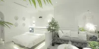 Settlement City River View Homestay (Beibin Road, Guanyin Bridge) - Falling Dawn | King Room