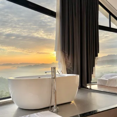 Bifengxia Mountain View Cloud Sea Homestay Hotels near Bifengxia Wildlife Park