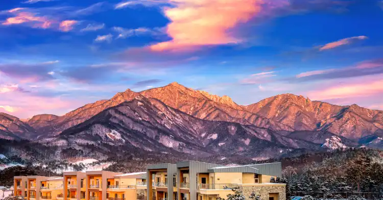 Appartements de Gangwon, Corée du Sud