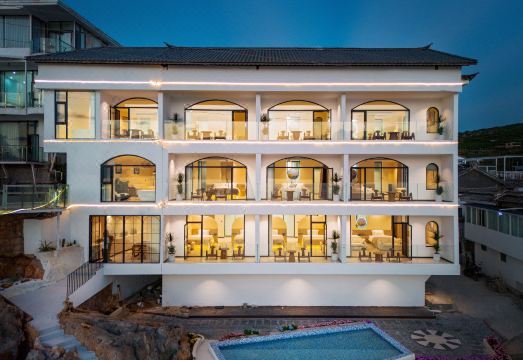 Cang'er Shiguang Villa Resort의 고급스러운 로비