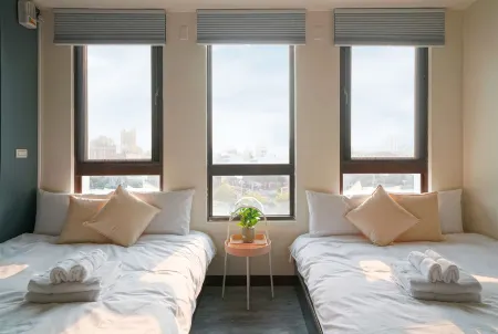 Tainan Sleepie Inn Отели рядом с достопримечательностью «Zheng Chenggong Ancestral Temple»