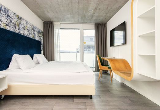 호텔 침실 전경