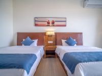 纹龙海景度假公寓 - 高空全景露台双床房