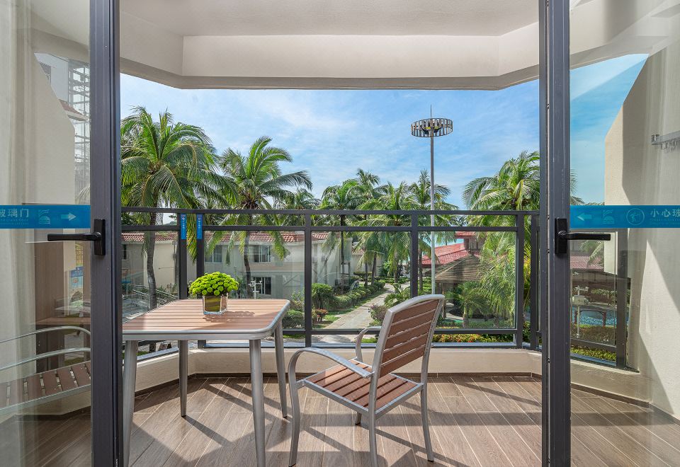 사우스 차이나 호텔의 발코니 전망