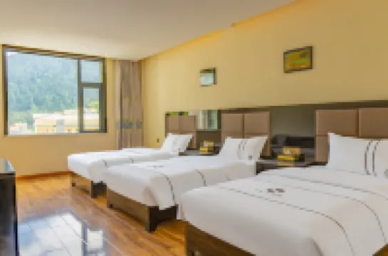 欣怡休閒ホテル(黄龍観光地） 黄龍主溝周辺のホテル