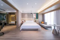 SK Hotel (Taiyuan Fudong Multicolor City Shop) Hotel di Railway Station