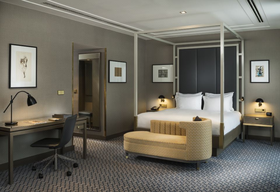 힐튼 비엔나 플라자 객실 내부