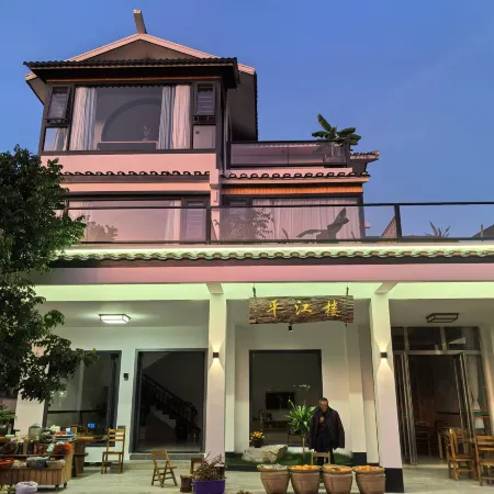 Pingjiang Building, Hongyan Scenic Area, Gongcheng