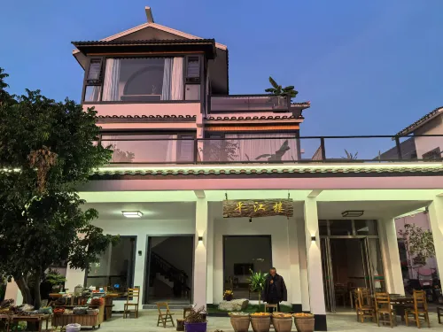 Pingjiang Building, Hongyan Scenic Area, Gongcheng