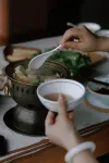Hejiang Banshan Yunshe - Frühstück