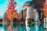 Mushroom outdoor luxury hotel