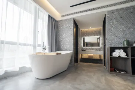 TOOEASY INTELLIGENT HOTEL Отели рядом с достопримечательностью «Wenzhou Vocational College of Science & Technology (West to Wenzhou Bureau of Land and Resources Lucheng Branch)»