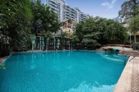 โรงแรมรีสอร์ทน้ำพุร้อนไห่ถังหยานยวี่ (น้ำพุร้อนเซิงตี้ ถนนหนานปิน) - สระว่ายน้ำแบบอินฟินิตี้