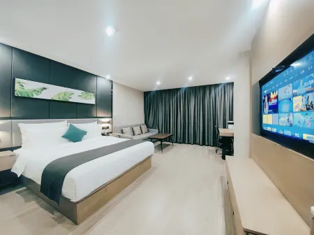 Shankee Tea Style Hotel (Yulin Jinsha Road) Отели рядом с достопримечательностью «Yulin Vocational and Technical College»