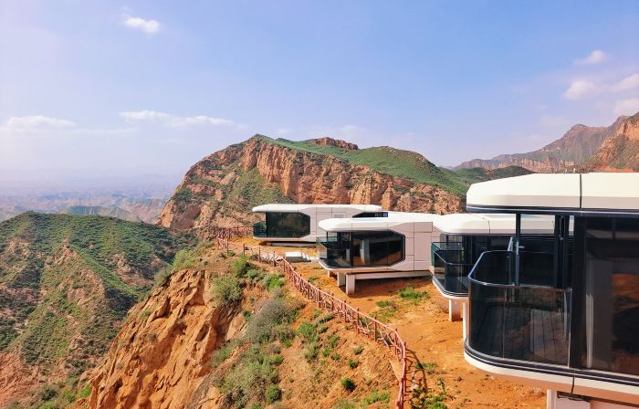 Shuimo Danxia Tourism Scenic Area Youyou Xinsu