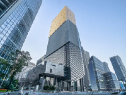 J Residence（Xiancun Metro Station, Zhujiang New Town, Guangzhou） 정가 극지해양세계 아쿠아리움 주변 호텔