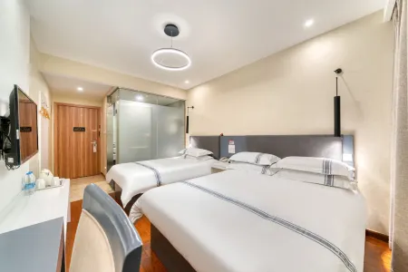 City Hotel (Qianwang street store) Отели рядом с достопримечательностью «Zhejiang A & F University Yijin Campus»