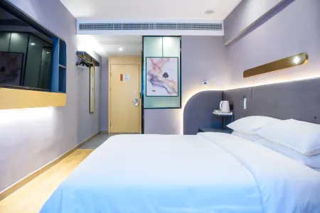 Jinjiang Star new product Suzhou Railway Station Guogou store Отели рядом с достопримечательностью «Suzhou Yongqiao Sanba Passenger Transport Terminal»