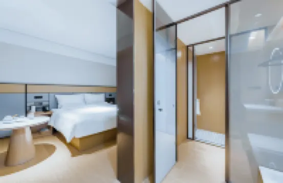 โรงแรม JI (สถานีรถไฟฟ้าใต้ดินถงเหอซินซุน เซี่ยงไฮ้) โรงแรมใกล้วิทยาลัยสารพัดช่างแห่งเซี่ยงไฮ้