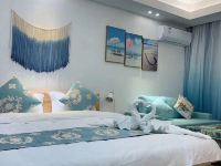 海陵岛敏捷黄金海岸海汐度假公寓 - 私享浪漫海景大床房
