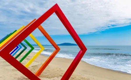 Yangxi Moon Bay Starfish Apartment Отели в г. Янси