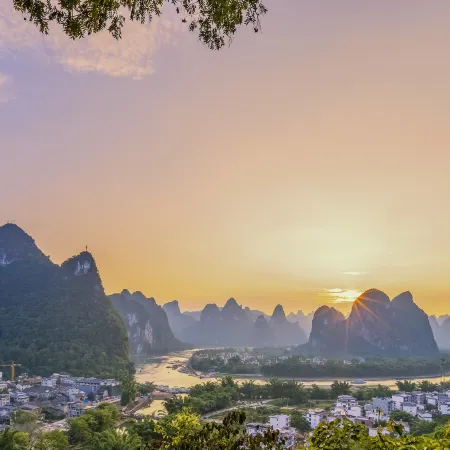 Yangshuo Puyuan ·VILLA Garden Starry Sky Swimming Pool Panoramic Resort Hotel
