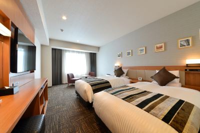 プレミアムツインルーム(禁煙) 函館国際ホテルの写真