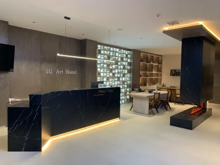 Su Art Hotel (Minquan Olympic Park) Отели рядом со станцией Minquan North Railway Station