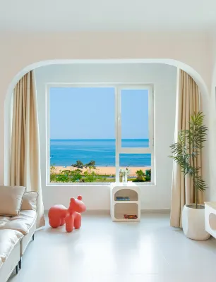 Tinghaiju Seaview Apartment (Qingdao Jinshatan Shop)  호텔