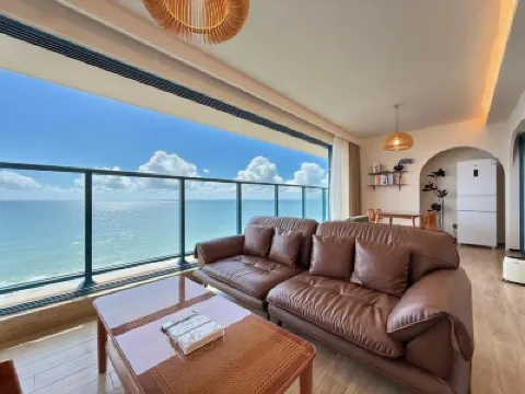 大鵝・日落ビーチオーシャンビュー民宿（恵州恵東万科双月湾三期） 平海古城周辺のホテル