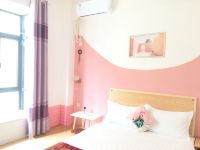 珠海凤巢风景洋房 - 粉色榻榻米大床房